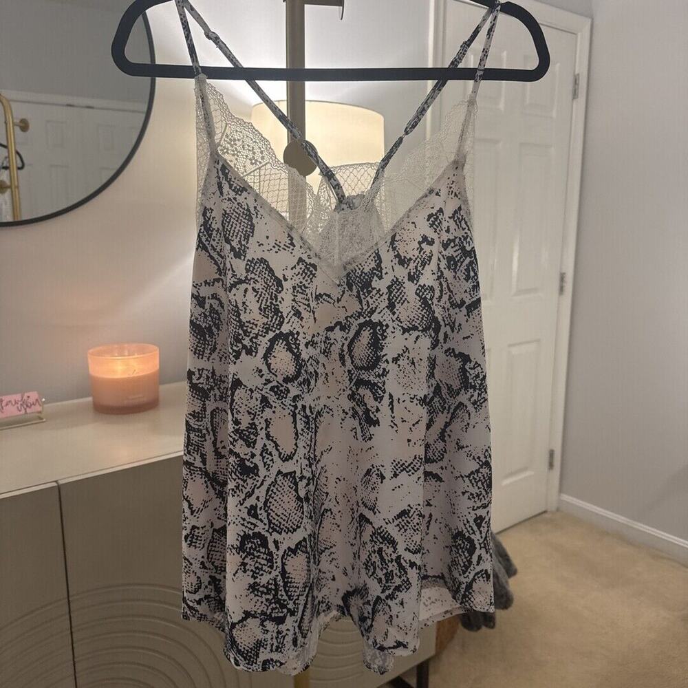 Fay Lace Tank - Sonja By Sonja Morgan Size XL